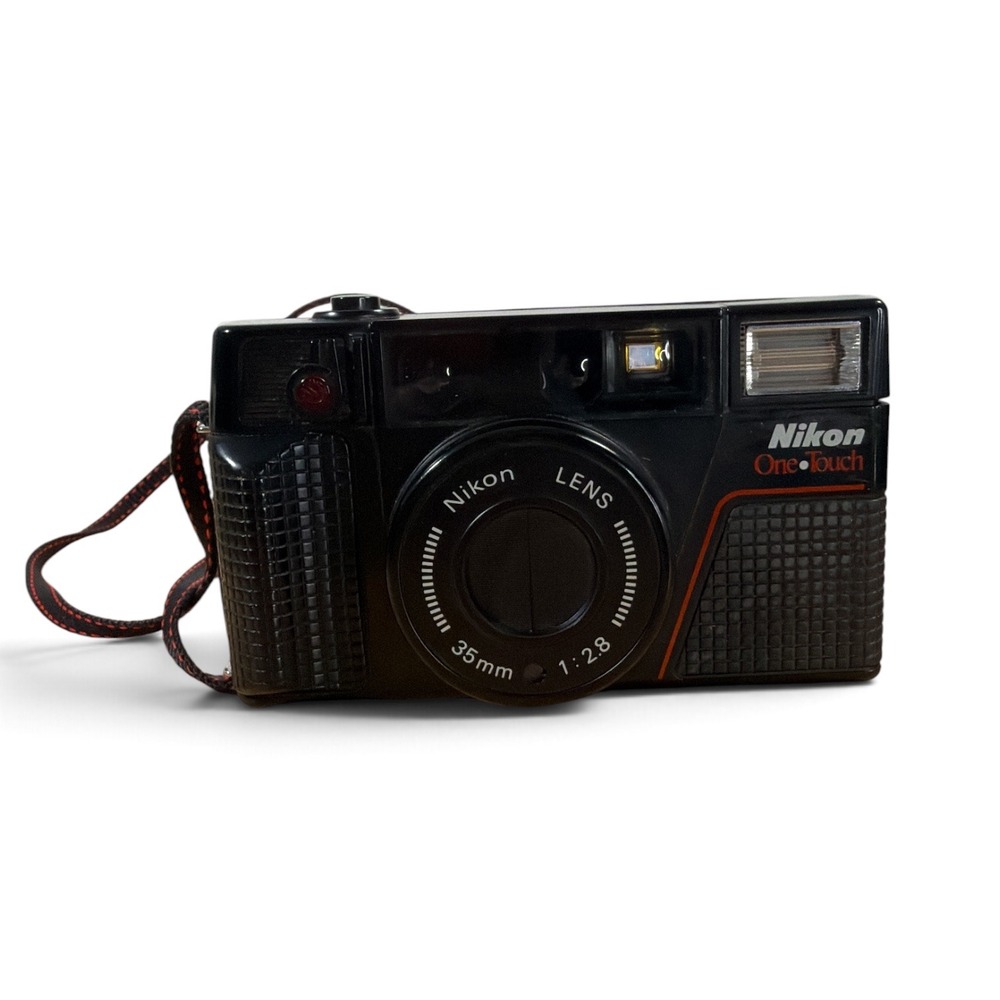 Nikon L35AF2 One Touch 35mm Point and Shoot Film Camera Tested Vintage